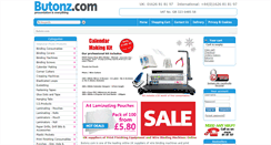 Desktop Screenshot of butonz.com